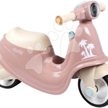 Bébitaxi kismotor reflektorral Scooter Pink Smoby gumikerekekkel rózsaszín 18 hó-tól kép