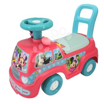 Bébitaxi Minnie Camper Kiddieland hanggal fénnyel és tárolóhellyel az ülőke alatt 12 hó-tól kép