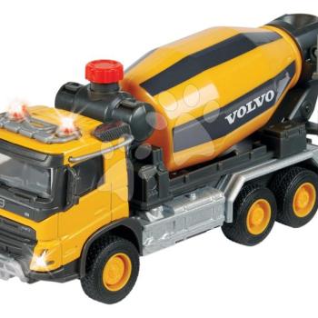 Betonkeverő autó Volvo Truck Cement Mixer Majorette hanggal és fénnyel hossza 19 cm kép