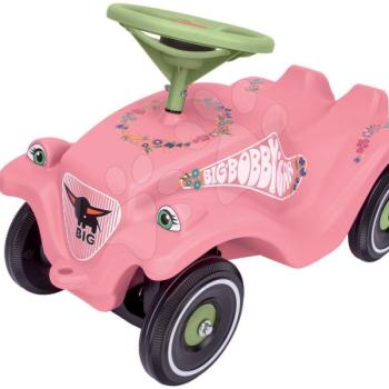 BIG bébitaxi kisautó Flower Bobby Car Classic dudával 56110 rózsaszín kép