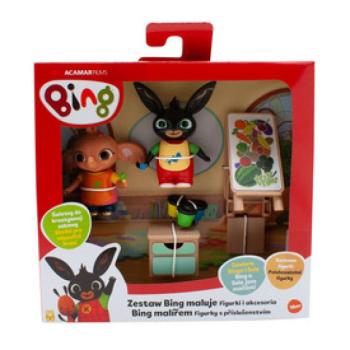 Bing és barátai festő szett kép