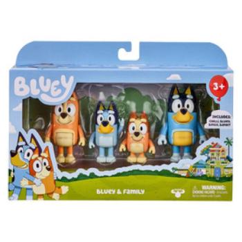 Bluey Család Figura Szett 4db kép