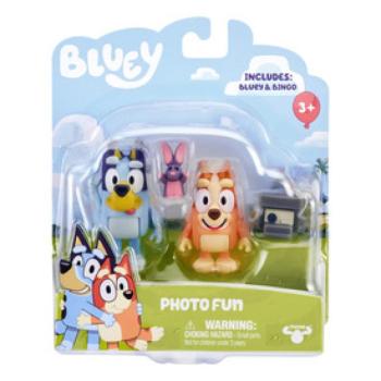 Bluey Figura dupla csomag Fényképezkedés kép