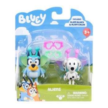 Bluey Figura Dupla Csomag Űrlények Bluey And Chloe kép