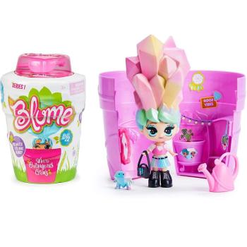 Blume dolls virágszál hercegnő - virágcserépből kinövő varázslatos meglepetés baba kislányoknak (BBJ) kép