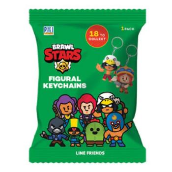 Brawl Stars meglepetés figura kulcstartó tasakban kép
