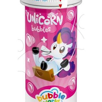 Buborékfújó egyszarvú Bubble World Dulcop hipoallergén nikkel- és parabénmentes kép