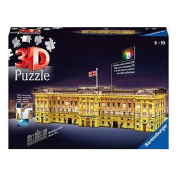 Buckingham palota fénnyel 216 darabos 3D puzzle kép