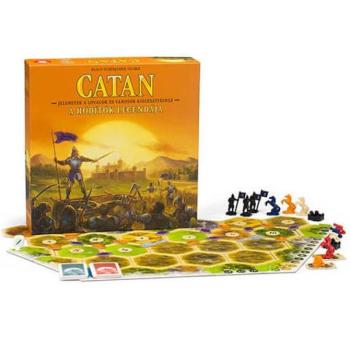 Catan Lovagok és városok társasjáték - Kiegészítő a Catan telepesei játékhoz - Piatnik kép
