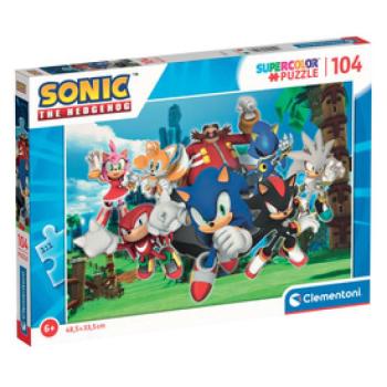 Clementoni 104 db-os puzzle Sonic kép