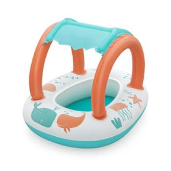 Comfort plüss árnyékolt babacsónak84 cm x 67 cm kép