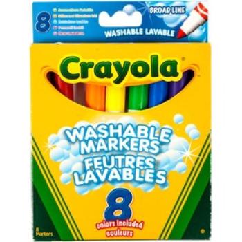 Crayola: 8 darabos vastag filc kép