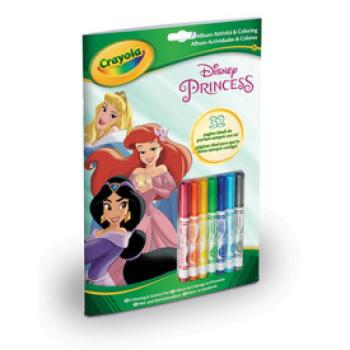 Crayola Disney-hercegnő kifestő és foglalkoztató kép