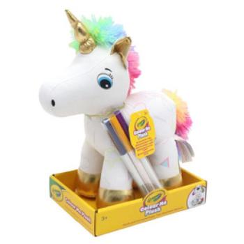Crayola Kiszínezhető plüss unikornis kép