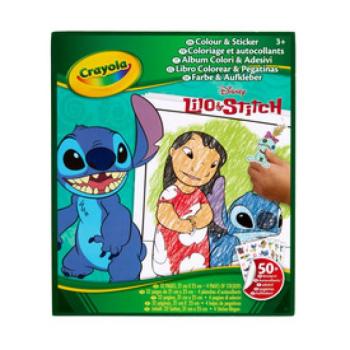 Crayola Lilo Stitch színező és matricázó kép
