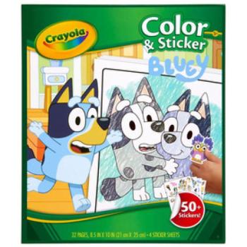 Crayola színező és matricázó füzet Bluey kép