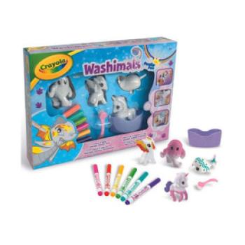 Crayola Washimals Állatkornis játékszett kép