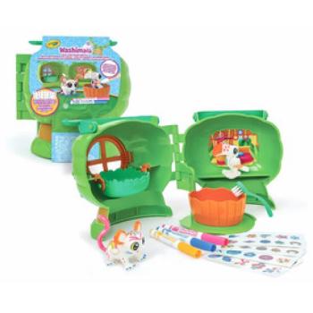 Crayola Washimals Faház a szafarin játékszett kép