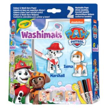 Crayola Washimals Mancs Őrjárat 2 fig.  kép