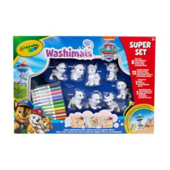 Crayola Washimals Mancs őrjárat szuper készlet kép