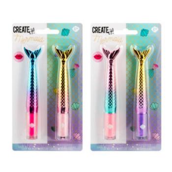 Create it! Sellő szájfény 2 db /cs, 2 féle kép