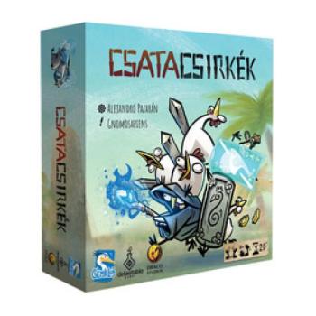 Csatacsirkék társasjáték kép