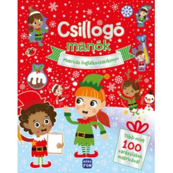 Csillogó manók - matricás foglalkoztatókönyv kép