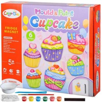 Csináld magad hűtőmágnes készlet – muffinos (BB-11526) kép