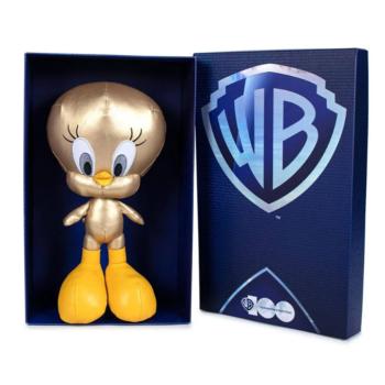 Csőrike plüss – Looney Tunes 100. évfordulós különkiadás, puha Tweety figura gyerekeknek és rajongóknak (EDC) kép