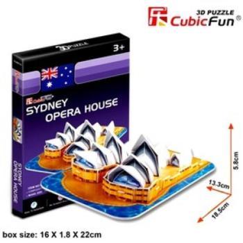 CubikFun: Híres építmények 3D mini puzzle - többféle kép