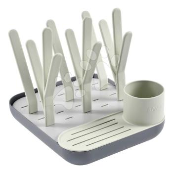 Cumisüveg csepegtető Forest Draining Rack Misty Mineral Beaba moduláris 6 üvegre zöld 0 hó-tól kép