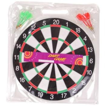 Darts tábla 6 darab dobónyíllal - 40 cm kép