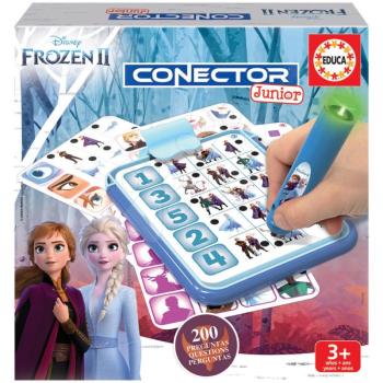 Detská spoločenská hra Disney Frozen 2 Disney Conector junior 40 kariet a 200 otázok a inteligentne pero EDU18543 kép