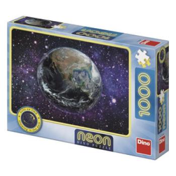 Dino Puzzle 1000 db neon - Föld bolygó kép