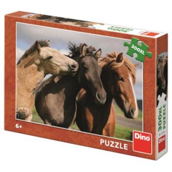 Dino Puzzle 300 db XL - Lovak kép
