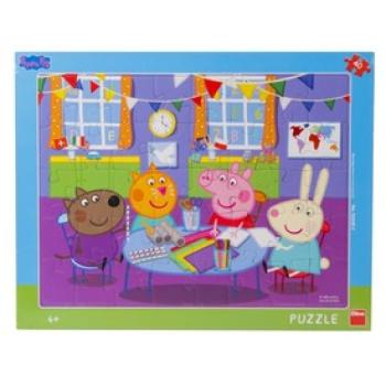 Dino Puzzle 40 db - Peppa malac kép