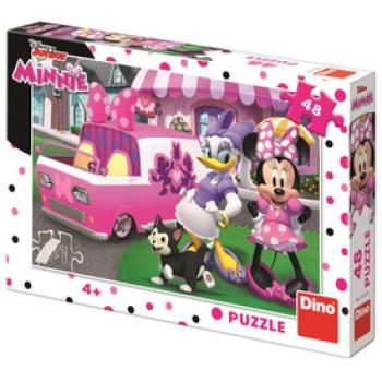 Dino Puzzle 48 db - Minnie és Daisy kép