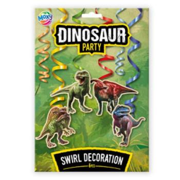 Dínós parti dekoráció, 6 db kép