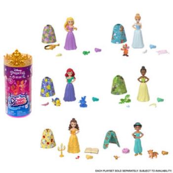 Disney hercegnők - color reveal meglepetés mini baba kép