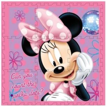 Disney Minnie egér habszivacs 9 db szőnyeg puzzle kép