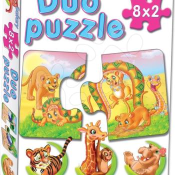 Dohány baby puzzle 8 képpel Duo Szafari 638-3 kép