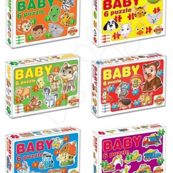 Dohány baby puzzle Baby Állatkák és közlekedési eszközök 635 kép