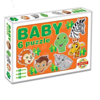 Dohány Baby puzzle egzotikus állatok 635-4 kép