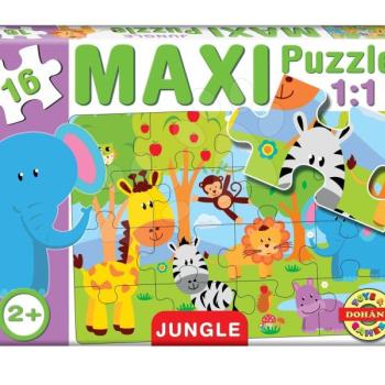 Dohány baby puzzle gyerekeknek Maxi Dzsungel 16 darabos 640-2 kép