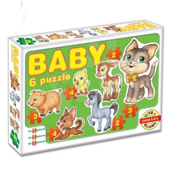 Dohány Baby puzzle kisállatok 635-6 kép