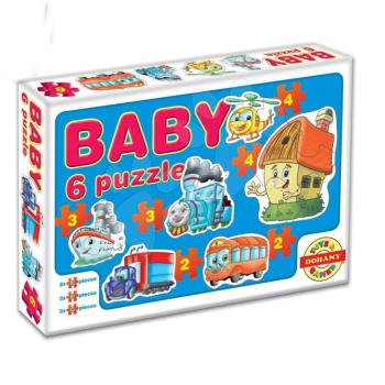 Dohány baby puzzle közlekedési eszközök 6-ábra 635-2 kép