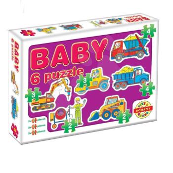 Dohány baby puzzle munkagepek 635-1 kép