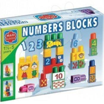 Dohány gyerek építőjáték Maxi Blocks Number 680 kép