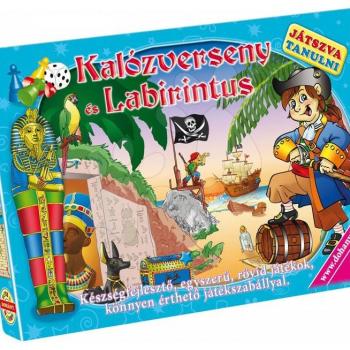 Dohány gyerek játék Játszva tanulni Kalózverseny és Labirintus 619-1 kép