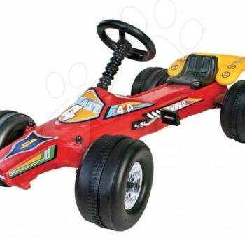 Dohány gyerek négykerekű Go Kart pedálos autó 102 piros kép